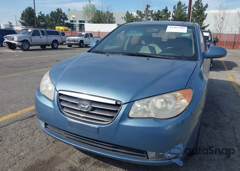2007 Hyundai Elantra Gls/Limited/Se z USA, uszkodzony, nr VIN KMHDU46DX7U248780